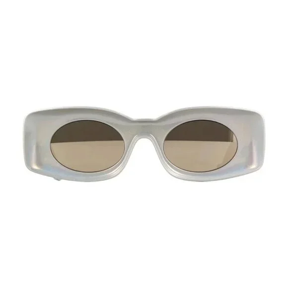 NEW LOEWE SUNGLASSES SILVER GREY WOMEN EYEWEAR LOEWE display picture 3